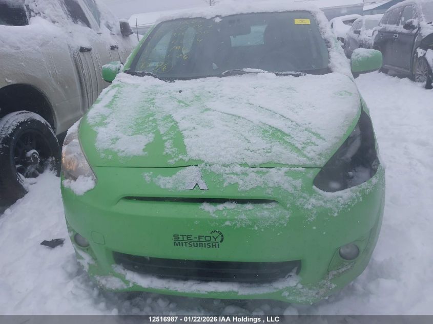 2014 Mitsubishi Mirage Es VIN: ML32A4HJ5EH014224 Lot: 12516987