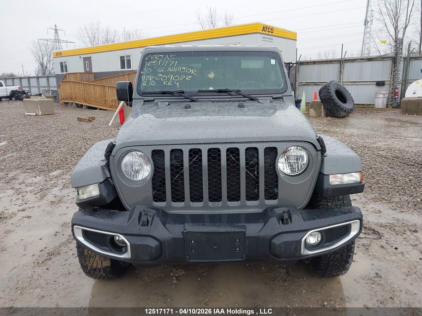 2020 Jeep Gladiator Sport VIN: 1C6HJTAG2LL209022 Lot: 12517171