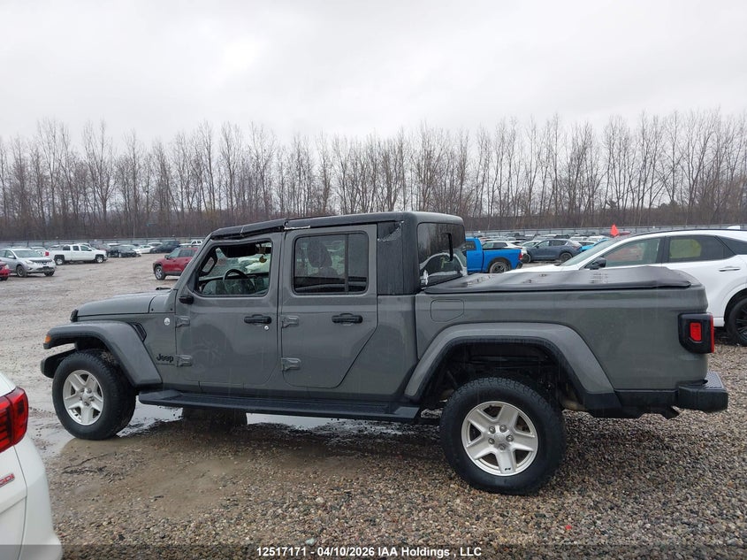 2020 Jeep Gladiator Sport VIN: 1C6HJTAG2LL209022 Lot: 12517171