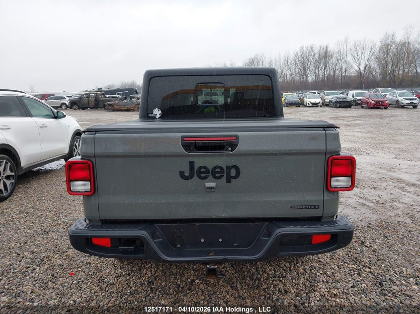 2020 Jeep Gladiator Sport VIN: 1C6HJTAG2LL209022 Lot: 12517171