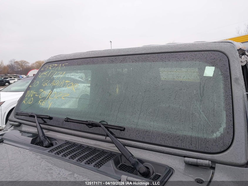 2020 Jeep Gladiator Sport VIN: 1C6HJTAG2LL209022 Lot: 12517171