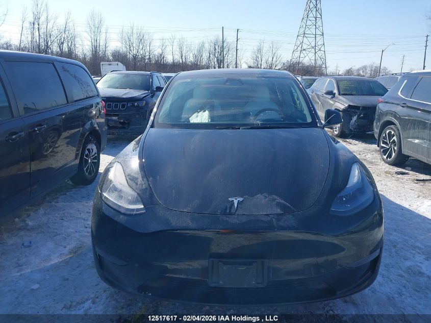 2023 Tesla Model Y VIN: LRWYGDEE3PC161653 Lot: 12517617