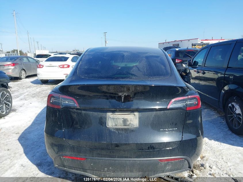 2023 Tesla Model Y VIN: LRWYGDEE3PC161653 Lot: 12517617