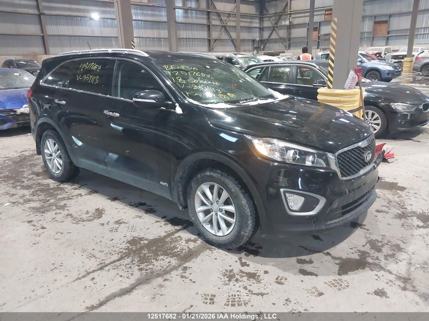 5XYPGDA38JG354113 2018 Kia Sorento 2.4L Lx auction photo 1