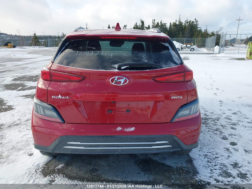 2022 Hyundai Kona Electric Ultimate VIN: KM8K33AG3NU156753 Lot: 12517744