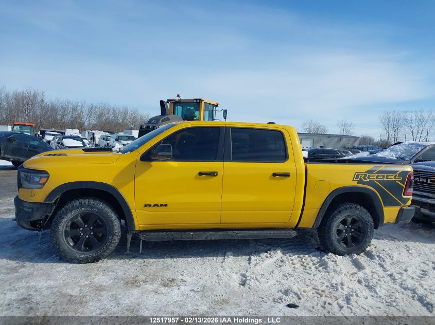 2023 Ram 1500 Rebel VIN: 1C6SRFLT7PN650889 Lot: 12517957