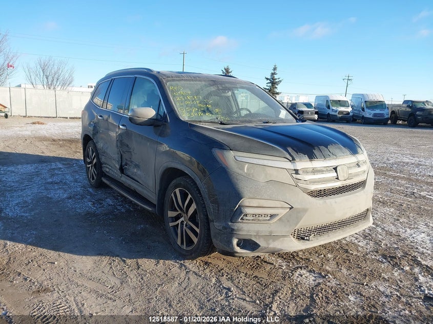 5FNYF6H95GB507270 2016 Honda Pilot Touring auction photo 1