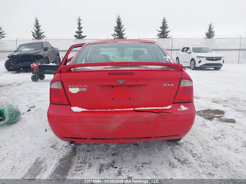 2005 Ford Focus Zx4 VIN: 1FAFP34NX5W261062 Lot: 12518594