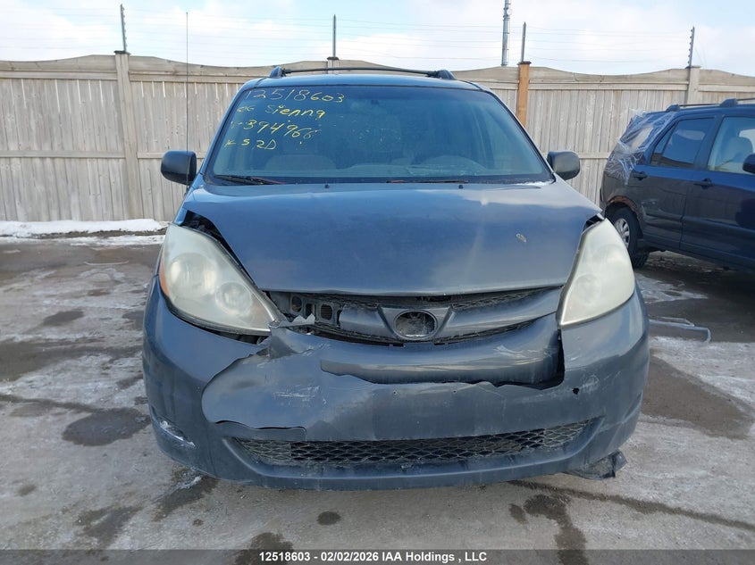 2006 Toyota Sienna Ce 7 Passenger/Ce 8 Passenger VIN: 5TDZA29C16S394966 Lot: 12518603