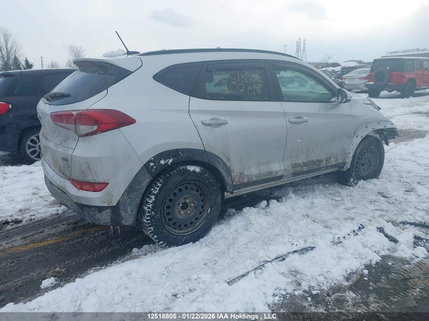 Vin: km8j3ca43hu507148, lot: 2908032, hyundai tucson 20174