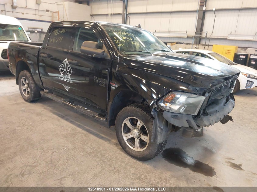 3C6RR7KT9LG161015 2020 Ram 1500 Classic St auction photo 1