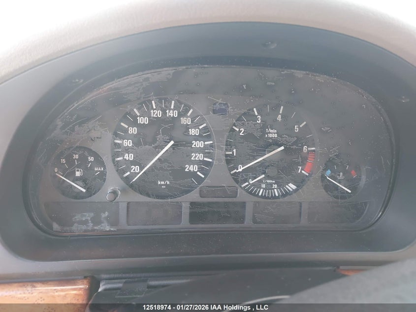 1998 BMW 528I VIN: WBADD6325WBW35862 Lot: 12518974