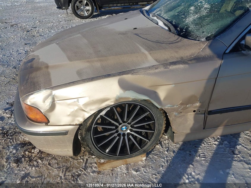 1998 BMW 528I VIN: WBADD6325WBW35862 Lot: 12518974