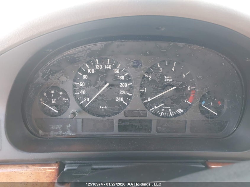 1998 BMW 528I VIN: WBADD6325WBW35862 Lot: 12518974