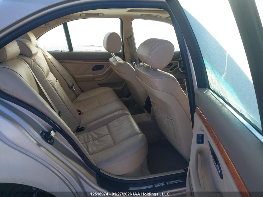 1998 BMW 528I VIN: WBADD6325WBW35862 Lot: 12518974