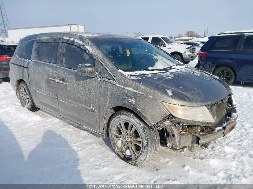 5FNRL5H44BB509158 2011 Honda Odyssey Ex auction photo 1