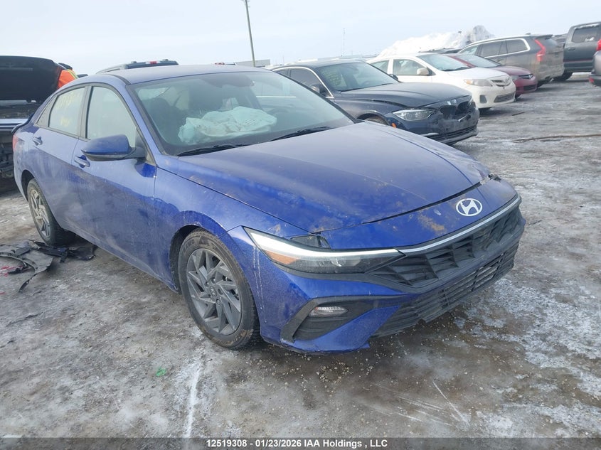 KMHLM4DG1SU052230 2025 Hyundai Elantra Preferred auction photo 1