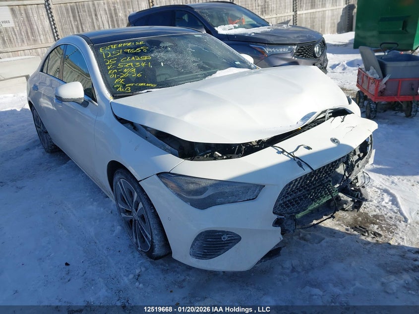 W1K5J4HB1SN529341 2025 Mercedes-Benz Cla 250 4Matic auction photo 1