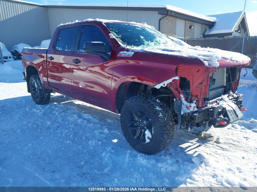 3GCPYCEK8NG183895 2022 Chevrolet Silverado Ltd K1500 Trail Boss Custom auction photo 1