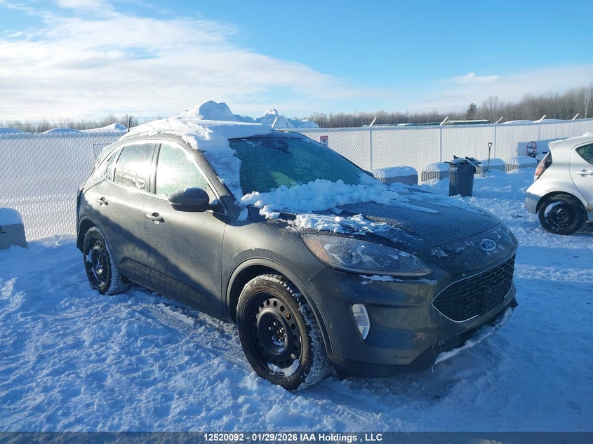 1FMCU9DZ4LUC59808 2020 Ford Escape Titanium Hybrid auction photo 1