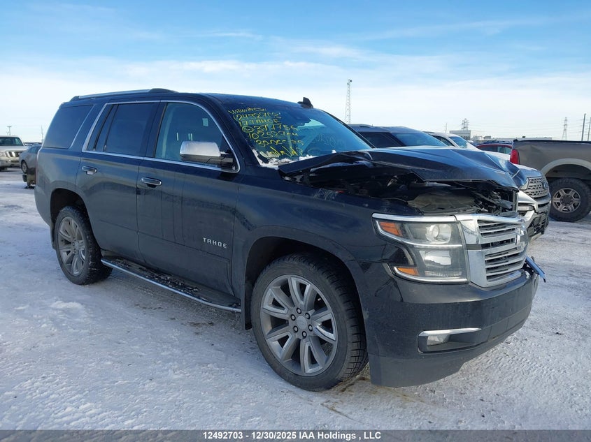1GNSKCKC5HR377756 2017 Chevrolet Tahoe Premier auction photo 1