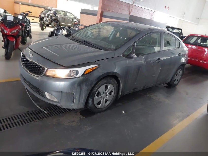 Vin: 3kpfl4a77he091775, lot: 2909642, kia forte 20172