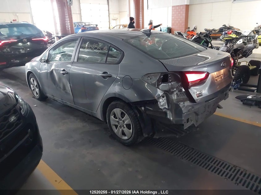 Vin: 3kpfl4a77he091775, lot: 2909642, kia forte 20173