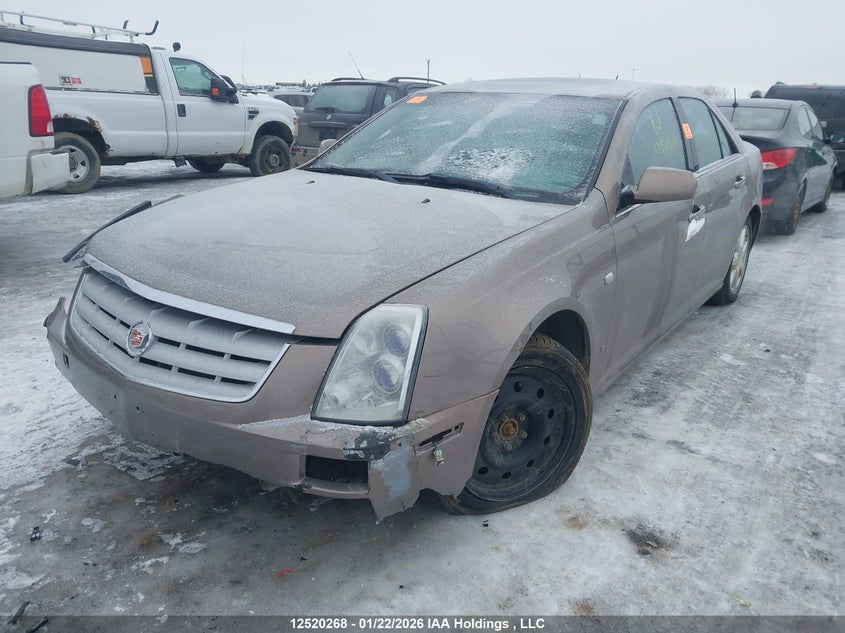 2007 Cadillac STS, Био/химия, IAAI, VIN 1G6DW677070195567 — фото 2