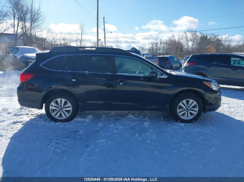 2017 Subaru Outback 2.5I Premium VIN: 4S4BSCDC5H3412123 Lot: 12520445