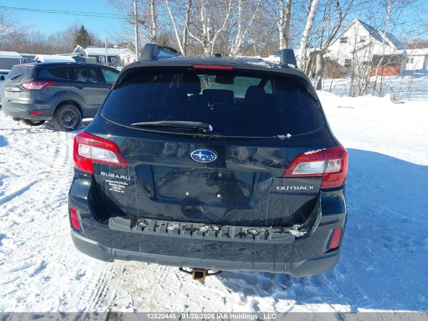 2017 Subaru Outback 2.5I Premium VIN: 4S4BSCDC5H3412123 Lot: 12520445