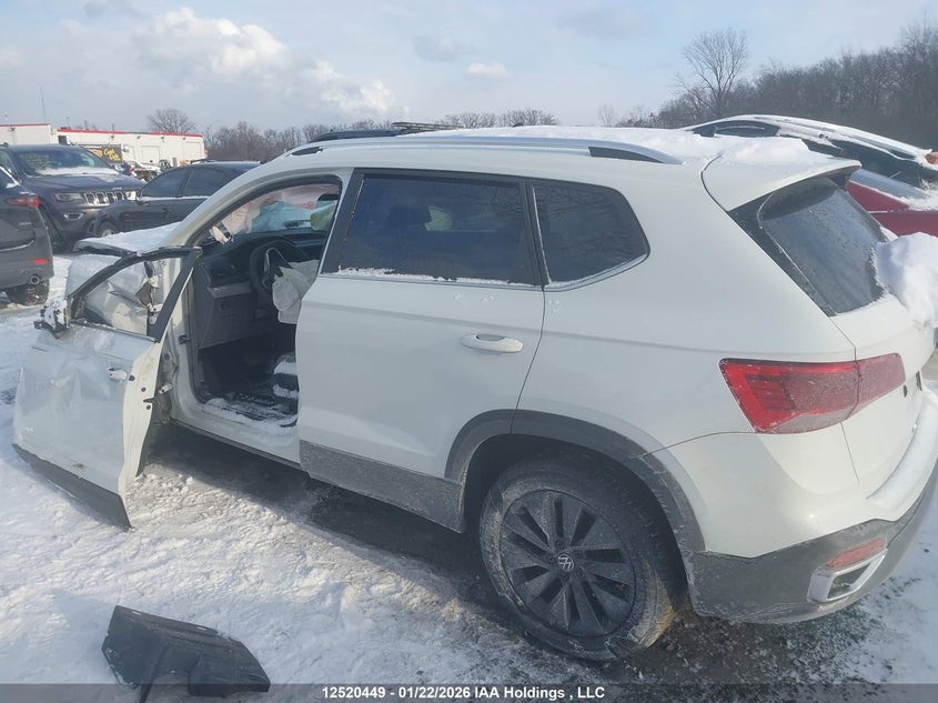 2024 Volkswagen Taos Se VIN: 3VVEX7B20RM038171 Lot: 12520449