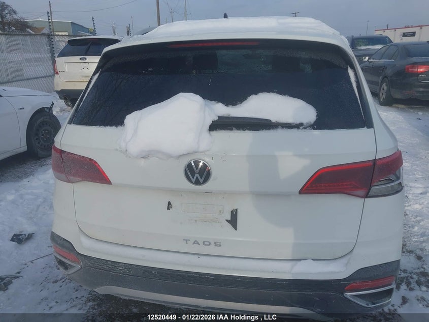 2024 Volkswagen Taos Se VIN: 3VVEX7B20RM038171 Lot: 12520449