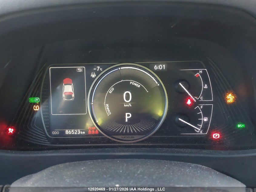 2020 Lexus Ux 250H VIN: JTHP9JBH1L2022318 Lot: 12520469