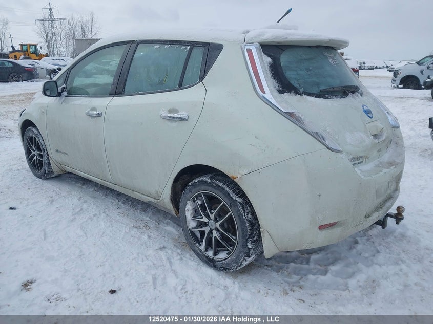 Vin: jn1az0cp3bt003434, lot: 2909873, nissan leaf sl 20113