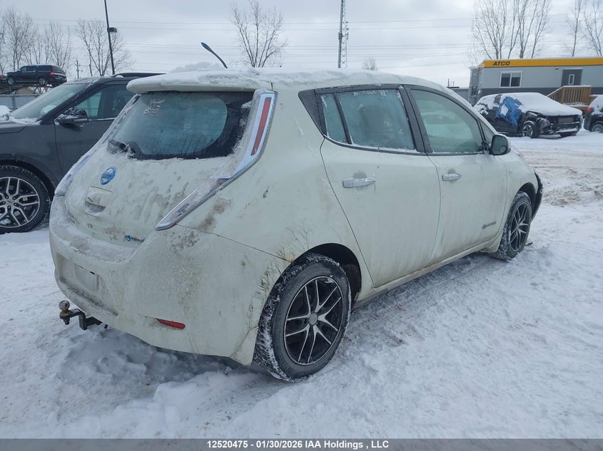 Vin: jn1az0cp3bt003434, lot: 2909873, nissan leaf sl 20114
