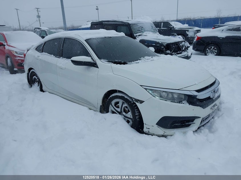 2HGFC2F50JH006668 2018 Honda Civic Lx auction photo 1