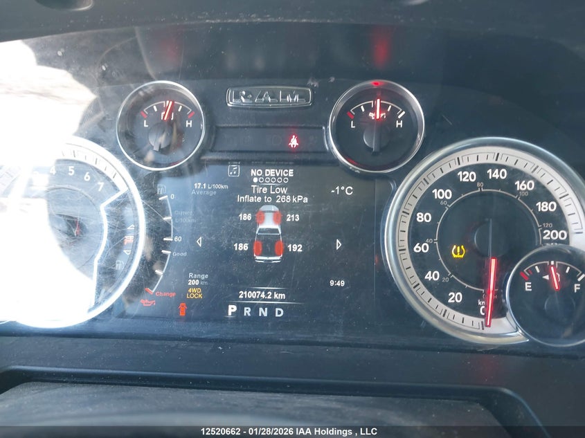 2017 Ram 1500 Sport VIN: 1C6RR7MT6HS849664 Lot: 12520662