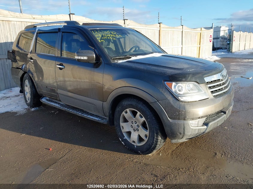 2009 Kia Borrego Lx/Ex, Правый бок, IAAI, VIN KNDJH741595014632