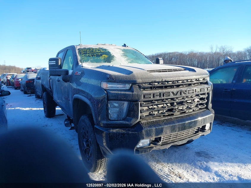 1GC1YNEYXMF251412 2021 Chevrolet Silverado 2500Hd Lt auction photo 1