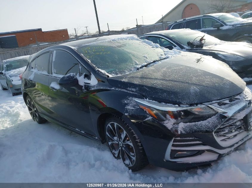 2019 Chevrolet Cruze VIN: 3G1BF6SM3KS529408 Lot: 12520987