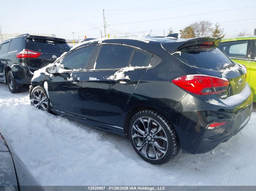 2019 Chevrolet Cruze VIN: 3G1BF6SM3KS529408 Lot: 12520987