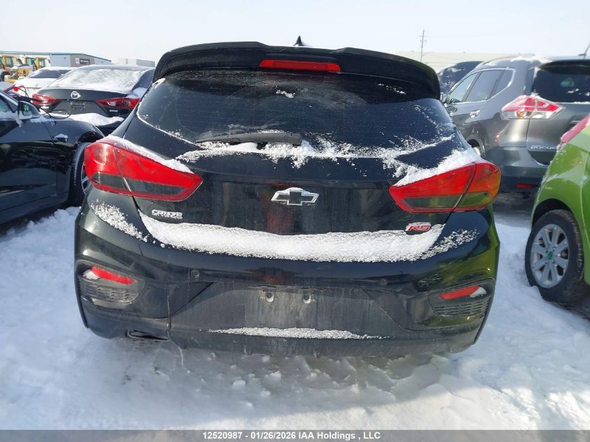 2019 Chevrolet Cruze VIN: 3G1BF6SM3KS529408 Lot: 12520987