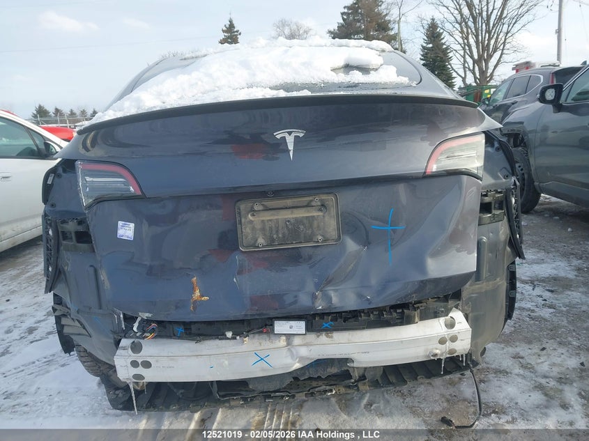 2022 Tesla Model Y Performance VIN: 7SAYGDEF2NF498054 Lot: 12521019