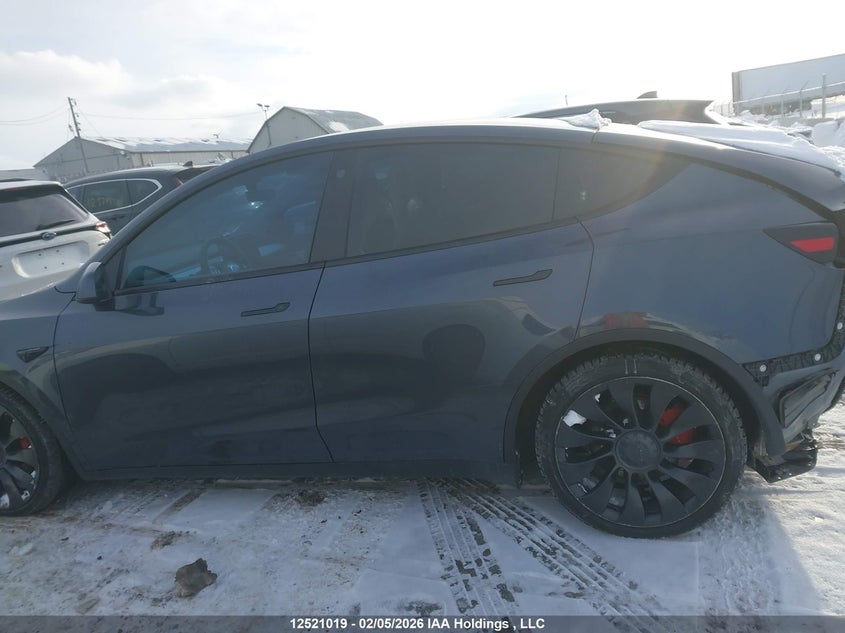 2022 Tesla Model Y Performance VIN: 7SAYGDEF2NF498054 Lot: 12521019