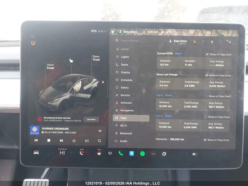 2022 Tesla Model Y Performance VIN: 7SAYGDEF2NF498054 Lot: 12521019