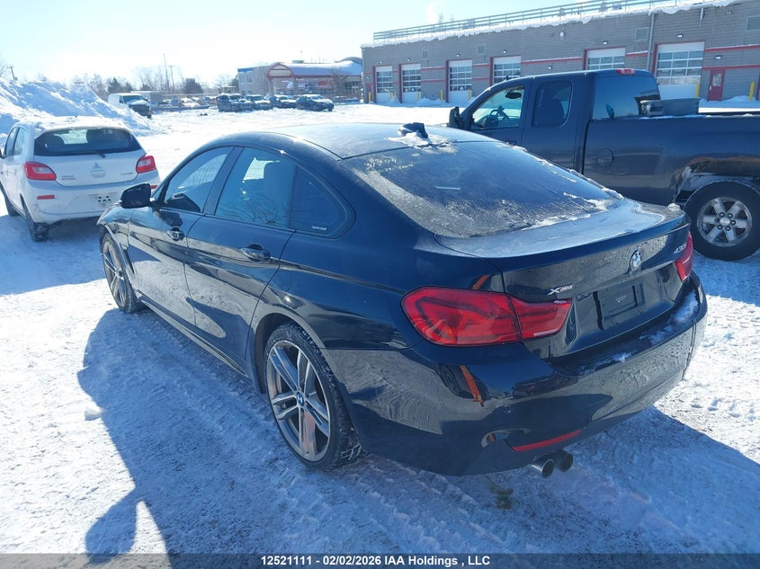 Vin: wba4j3c52jbg91822, lot: 2910520, bmw 430i gran coupe xdrive 20183