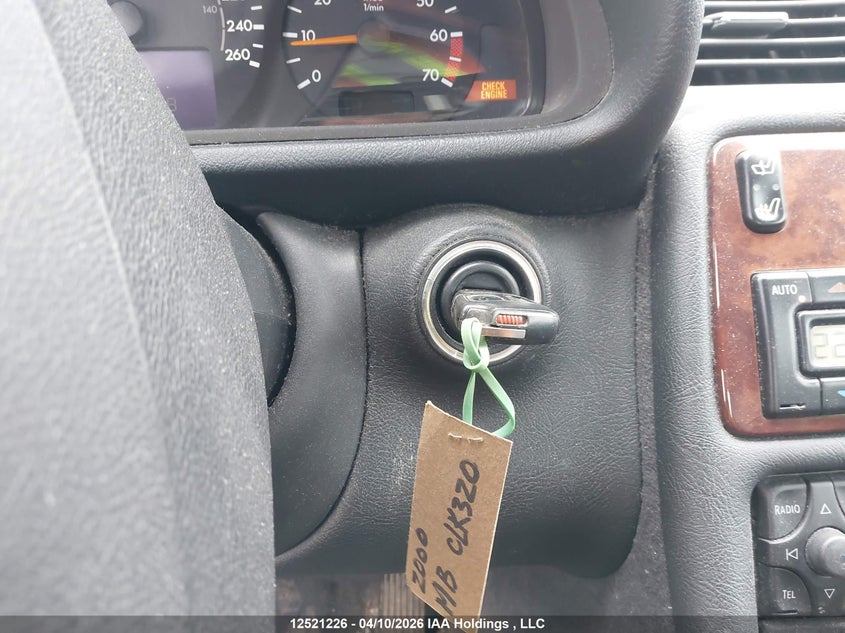 2000 Mercedes-Benz Clk 320 VIN: WDBLJ65G1YF158728 Lot: 12521226