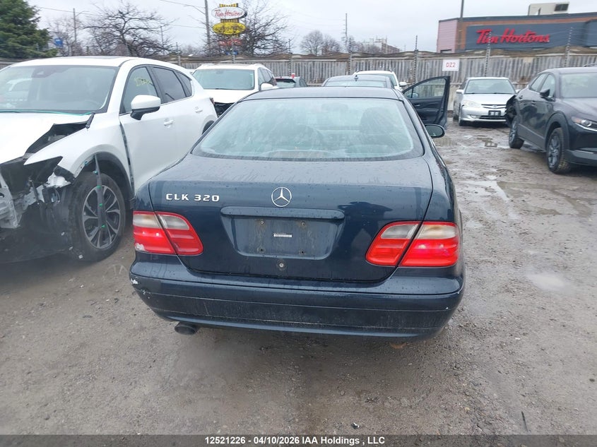 2000 Mercedes-Benz Clk 320 VIN: WDBLJ65G1YF158728 Lot: 12521226