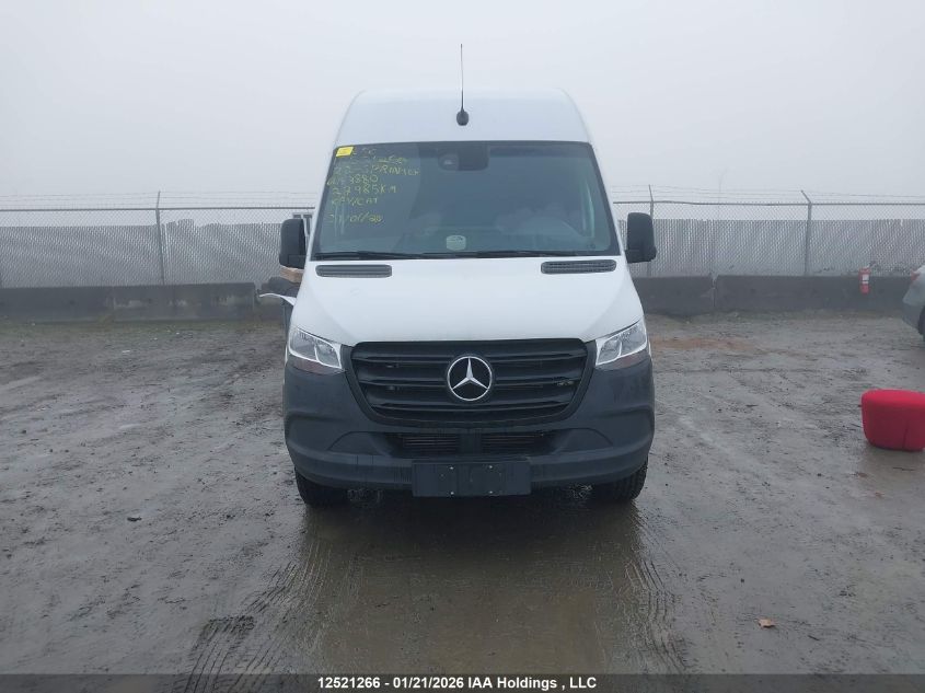 2022 Mercedes-Benz Sprinter 2500 VIN: W1Y4EBHY4NP493880 Lot: 12521266