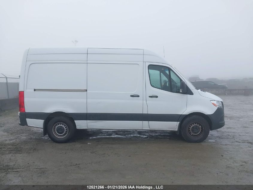2022 Mercedes-Benz Sprinter 2500 VIN: W1Y4EBHY4NP493880 Lot: 12521266